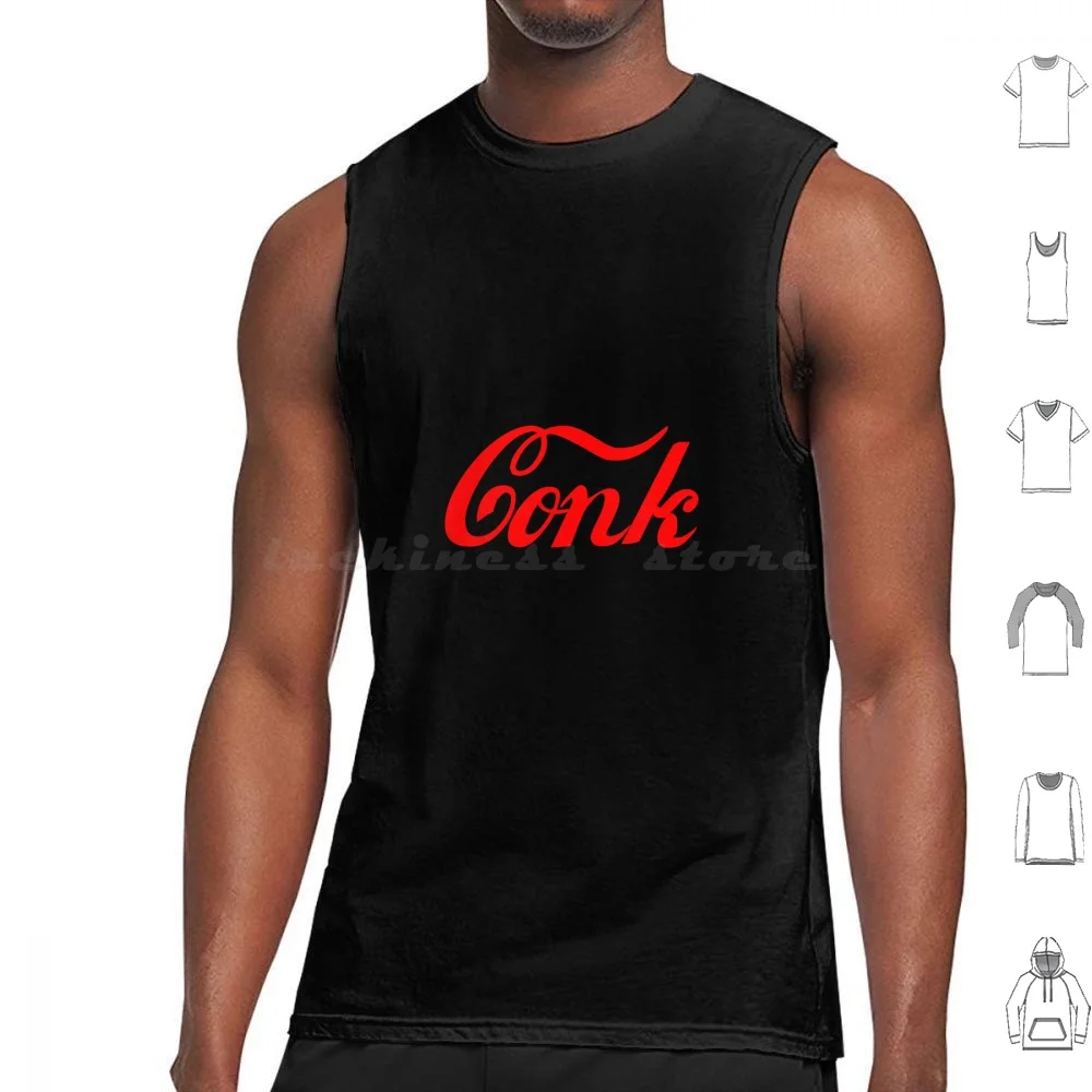 

Conk Or Bepis    Tank Tops Print Cotton Coke Tumblr Cute Aesthetic Meme Conk Boba Bola Bepis Bepsi Cola Soda Logo