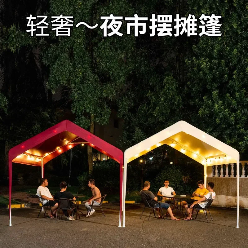 for Internet Celebrity Market Stall Outdoor 3x3m Night Market Commercial Rainproof Simple Activity Four Foot Corner Awning