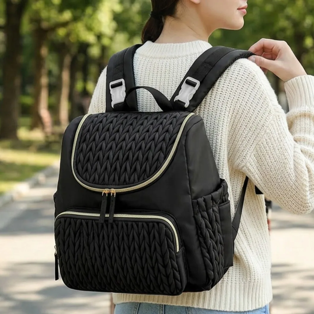 Diaper Bag Backpack Baby Girl Boy Nappy Changing Station Large Capacity Multifunctional Crib Nursing Mommy Travel Bag