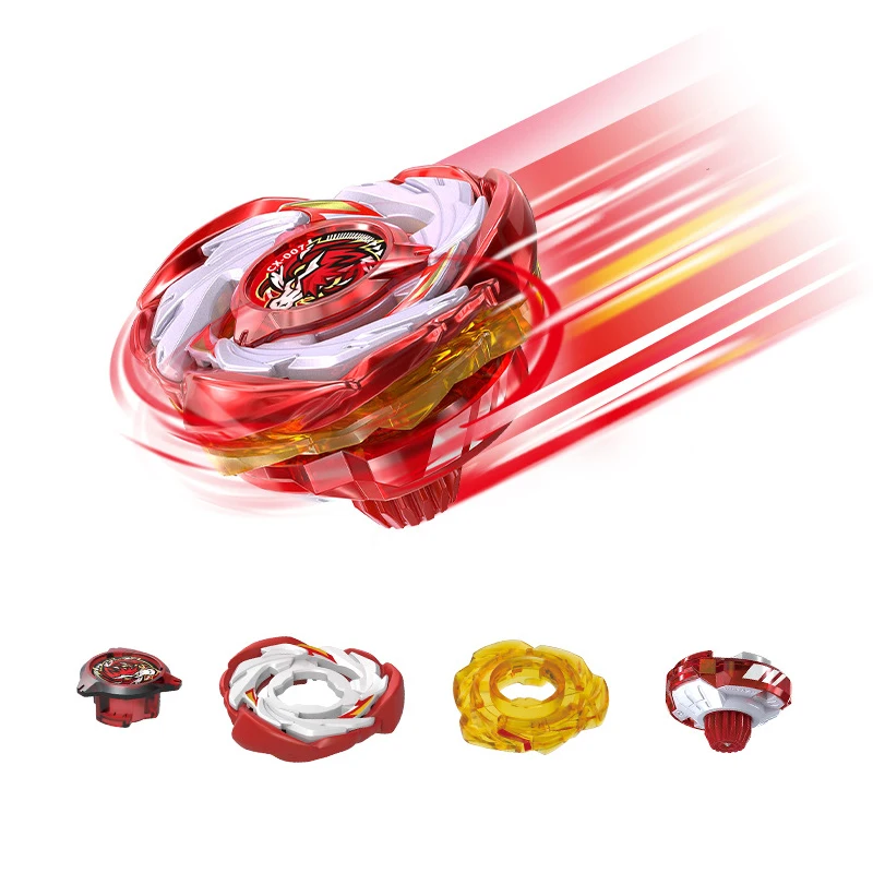 Pegasis / Pegasus Blast Red Version CX-00 Starter Booster with Ripcord and Grip Set Christmas Gift Gyro Spinning Toy Battle Top
