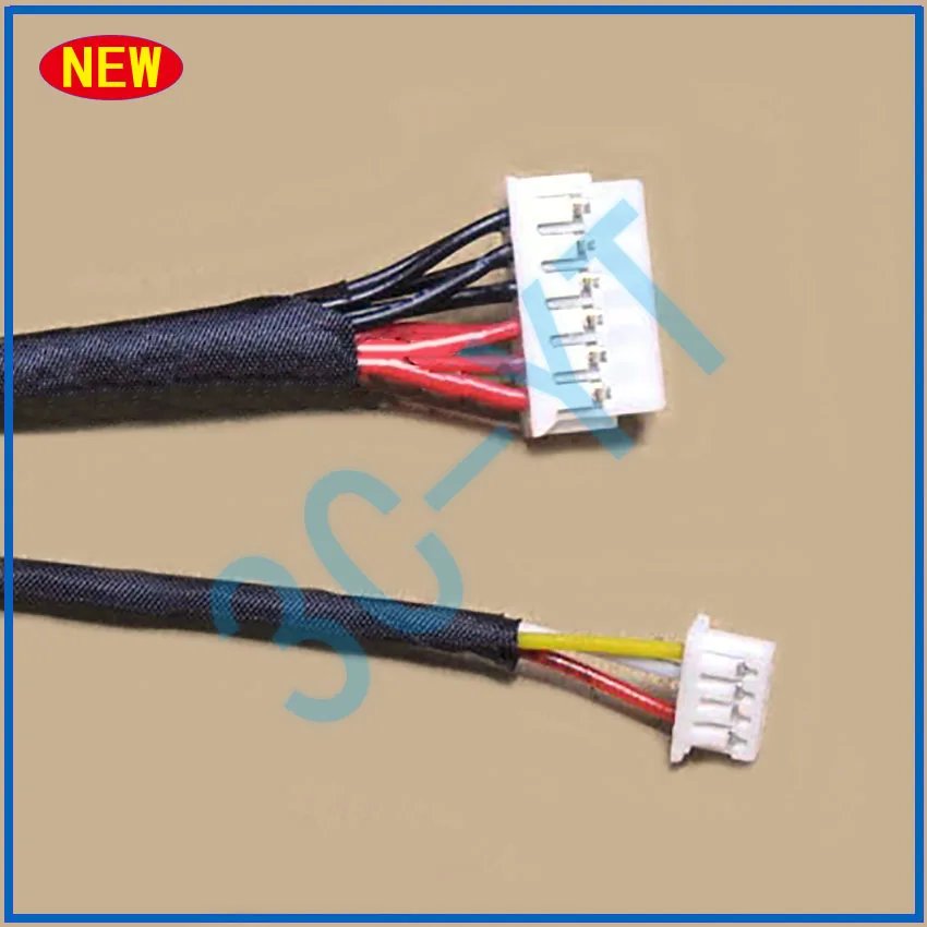 1-10Pcs New DC Power Jack Cable For HP Omen 4plus 17-AN tpn-q195 924113-Y23 F23 Charging Connector DC-IN Cable