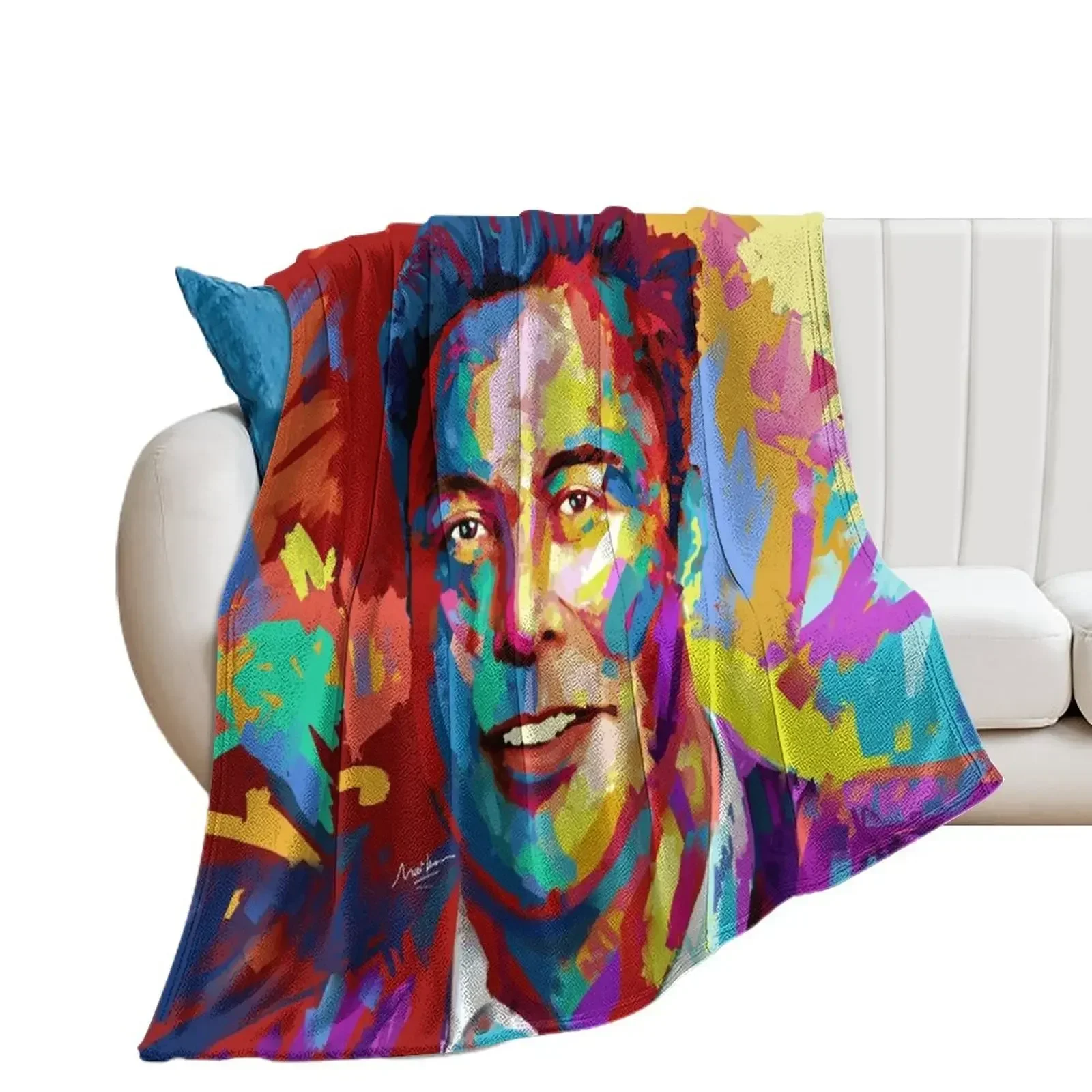 

Elon Musk Throw Blanket Flannel Personalized Gift Blankets