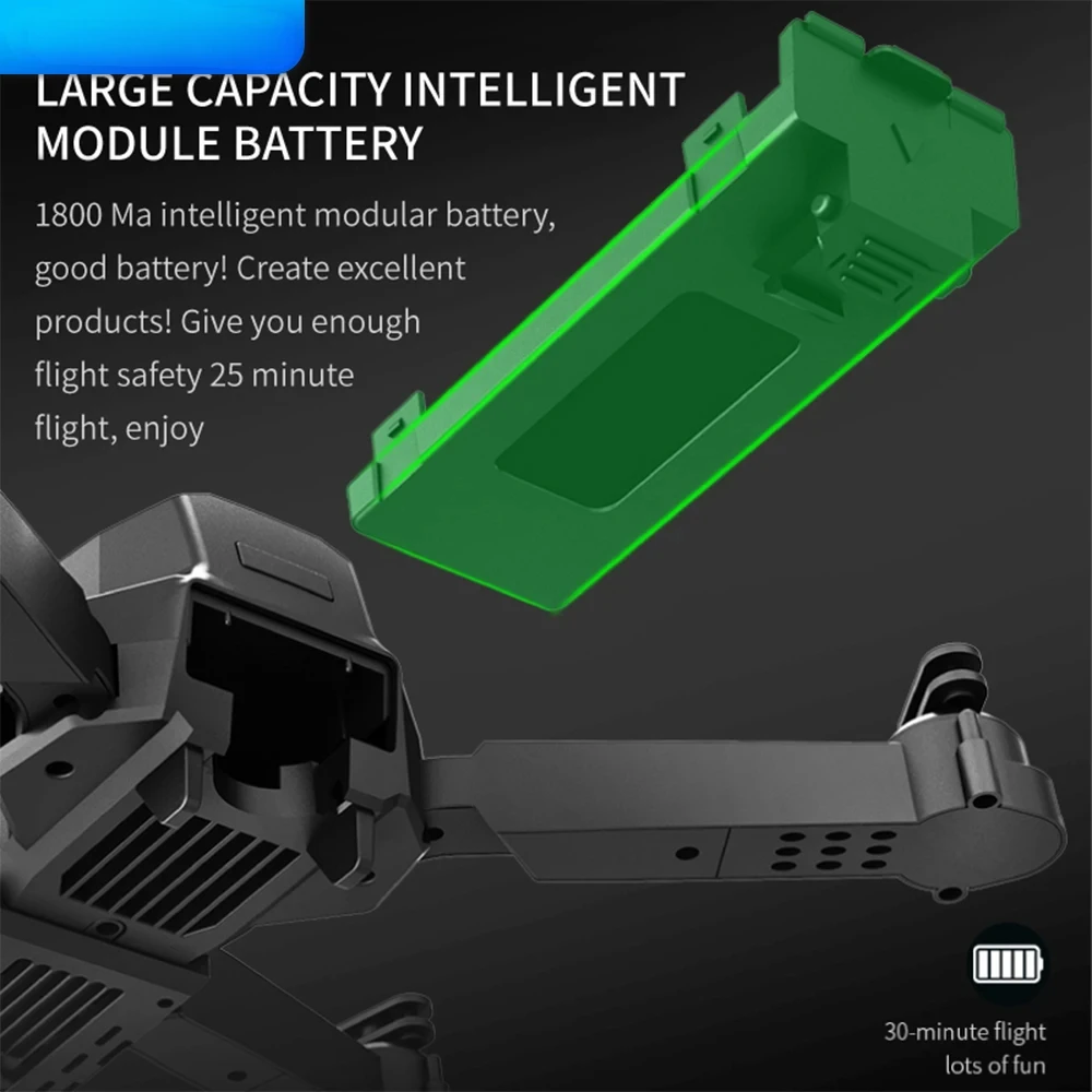 E99 Foldable Quadcopter Drone with HD 4K Camera Altitude Hold Remote Control Four Axis Aircraft UAV Photography