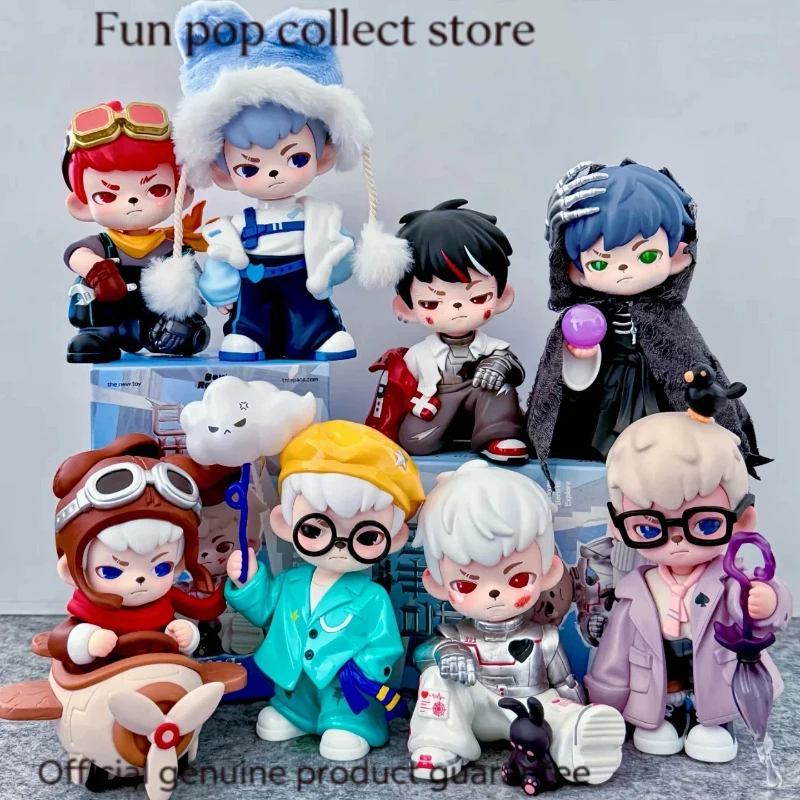 

TNTSPACE Boy Rayan 6th Generation PVC Blind Box Otherworld Series Art Figure Desktop Ornament Collectible Gift For Teens Adults