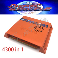 Pandora 3D video game, 4300 in 1, board game, gbox-ex2 box, arcade cartridge, Jamma, PCB 720p, VGA, HDMI, 5pcs, free shipping