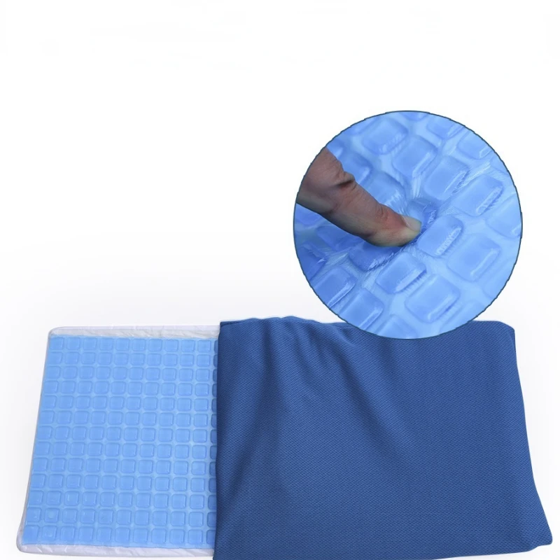 Gel roll-over pillow auxiliary device for the elderly lying on the side of triangular cushion bed nursing supplies