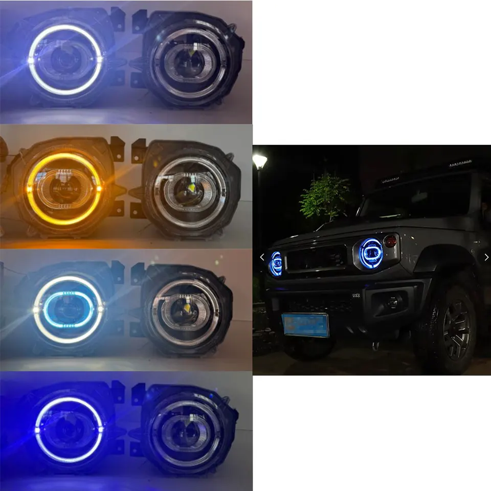スズキ ジムニー 2019-2023 JB64 JB74 DRL LEDヘッドライトアセンブリ