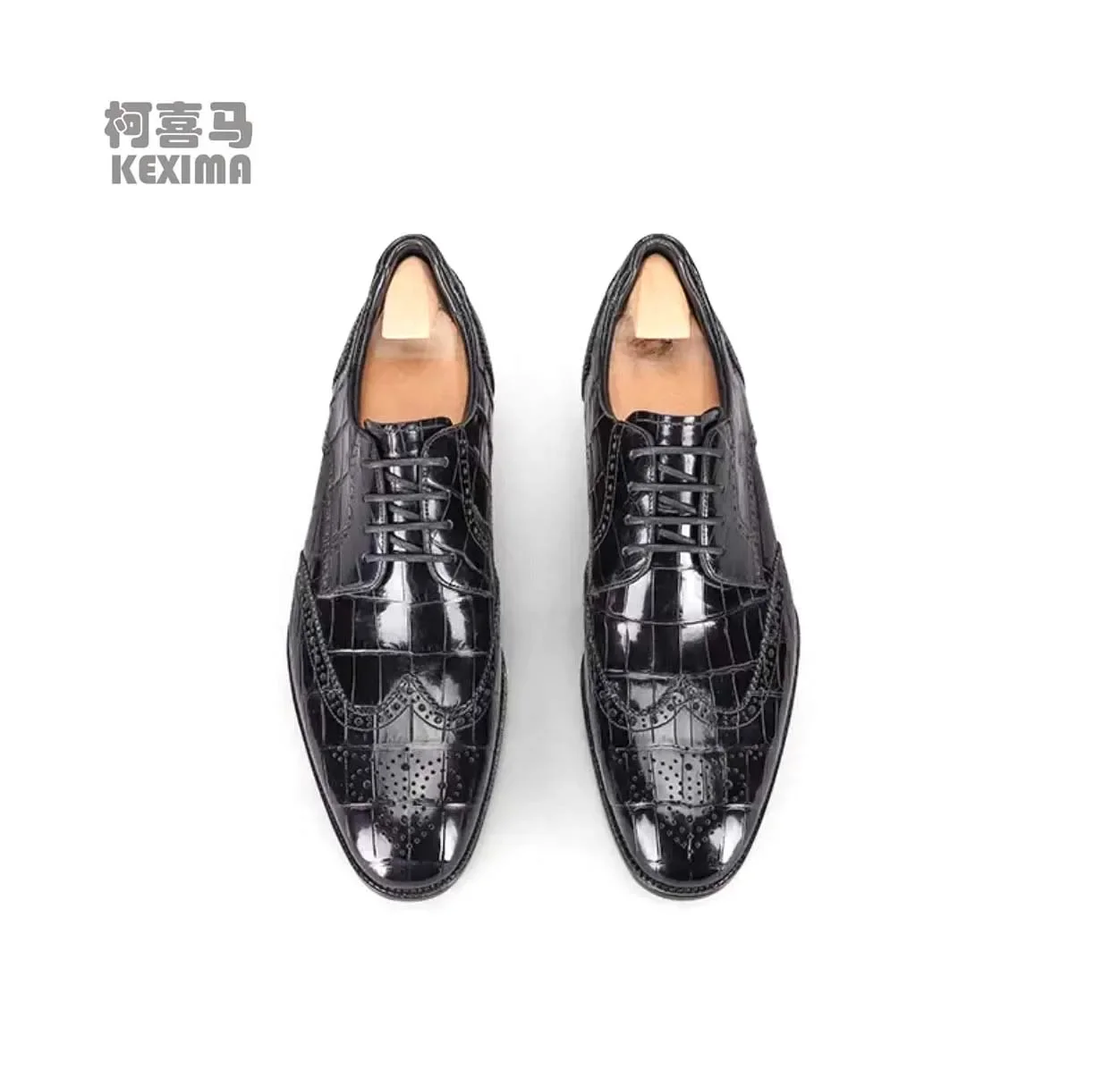 shenzhuangsanbao new arrival men dress shoes men crocodile shoes male shoes