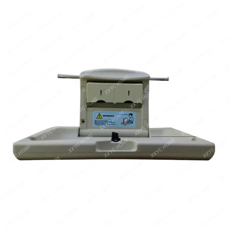 Wall mounted baby diaper changing table, in line with ergonomic design, folding baby diaper changing table