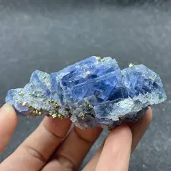 Natural Raw Stone Yaogang Xian Fluorite Crystal Cluster Mineral Specimen Quartz Rock Home Decoration Gift Healing