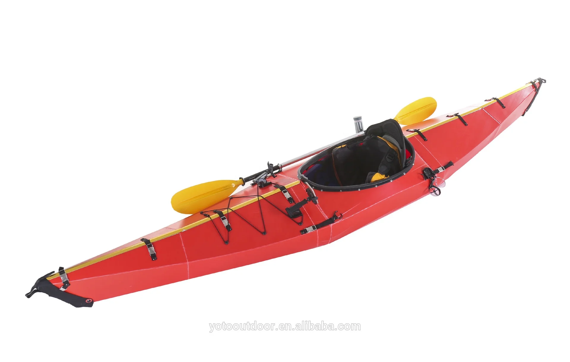 Trending Design China Portable Foldable Kayak Single Canoe