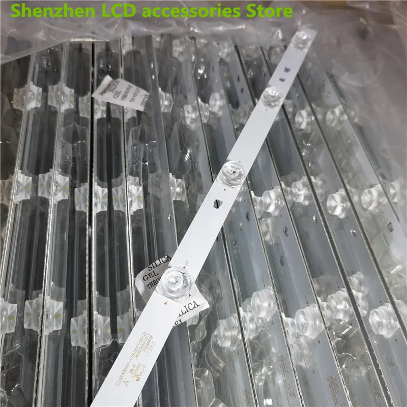 For  LED43D10A  LED43D10B  LED43D10A/B-01 30343010213    850MM 3V 10LED 43inch use 100%new LCD TV backlight bar
