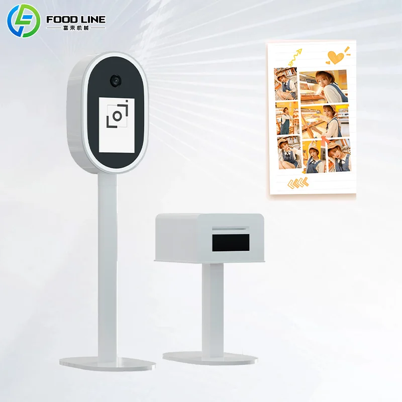 Camera Printer Touch Screen Station Wedding Party Commercial Selfie Photo Booth Customized