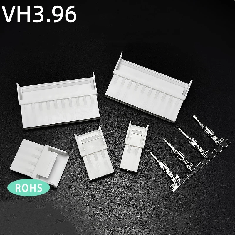 VH3.96mm pitch air butt connector 2/3/4p air butt connector VH shell male and female terminals