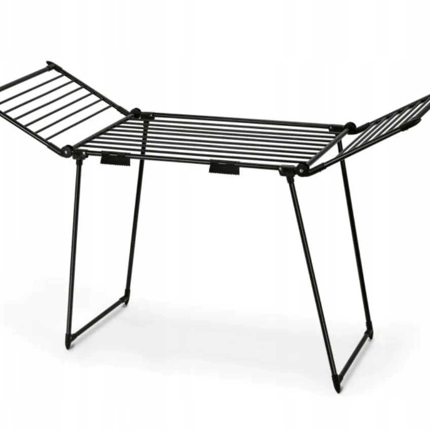 Double wing towel Multifunctional floor folding drying rack Outdoor drying rack