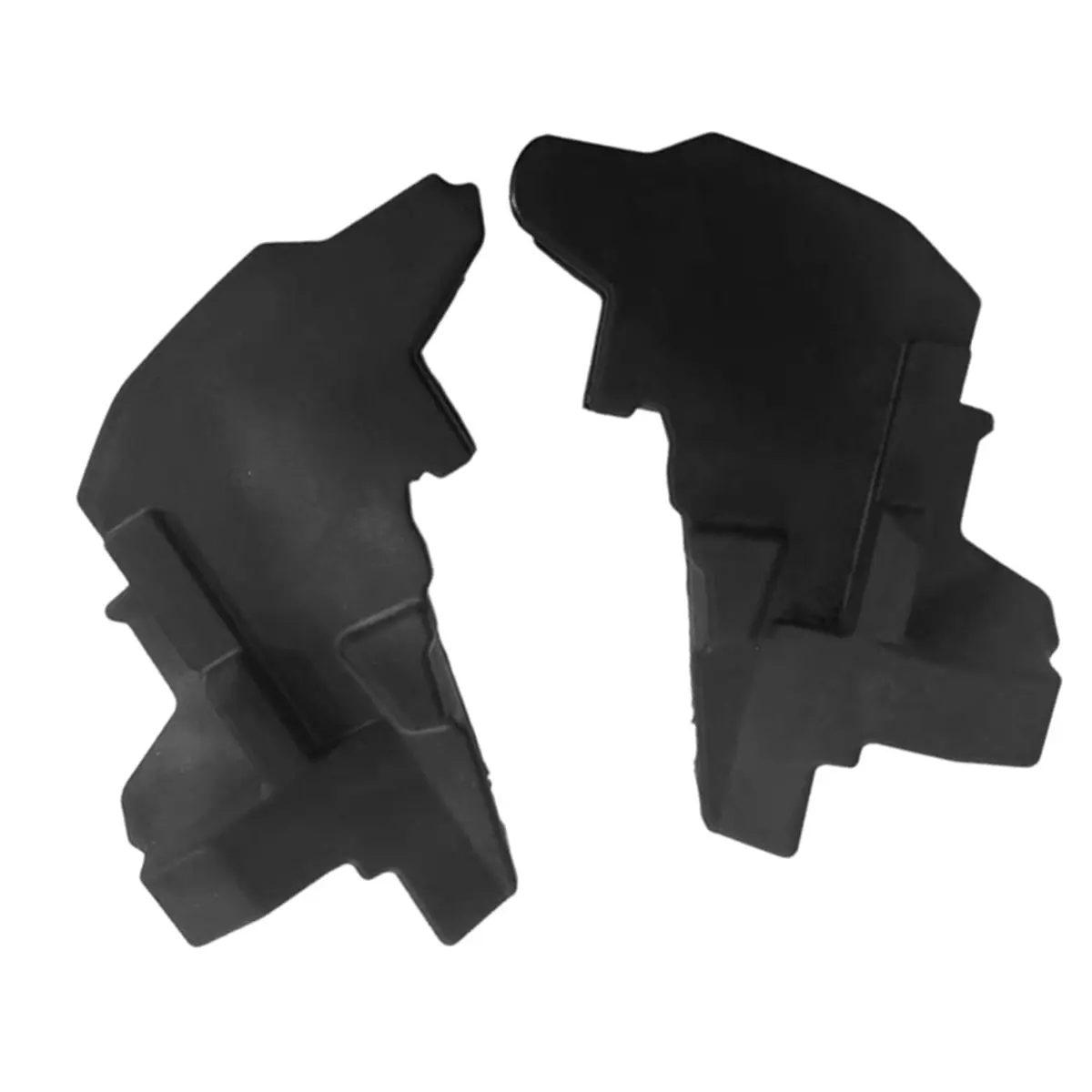B09A 1Pair Front Fender Seals Buffer Block 53154-0A060 53153-0A060 for Toyota Front Lander 22-25 Deflector Cushioning Sponge