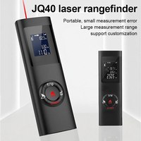 Mini Laser Distance Meter 40M 60M Measure Infrared Rangefinder USB Rechargeable Portable Handheld Laser Range Finder Tape