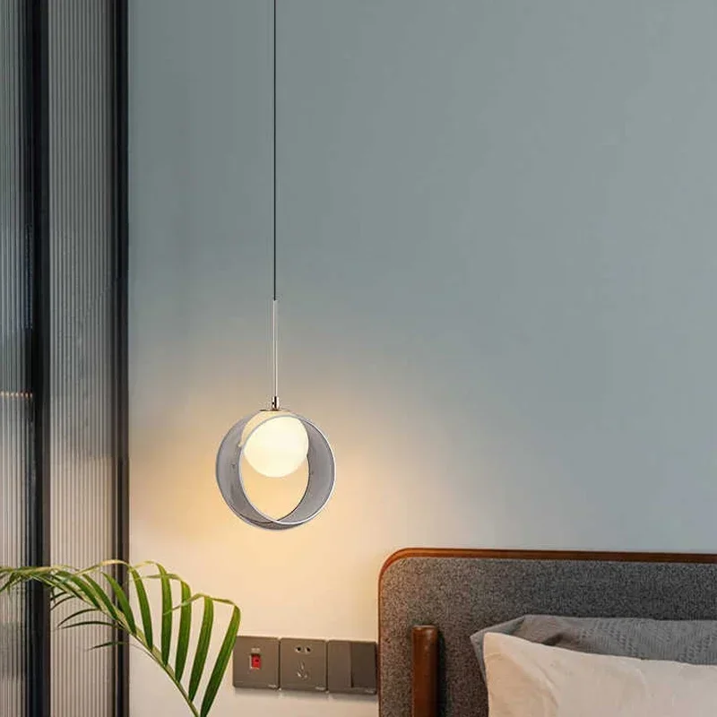 Moderno Simples Vidro Lustre, Restaurante, Entrada Bar, Pequeno Lustre, Home Designer, Abajur, Escada Longa Lustre