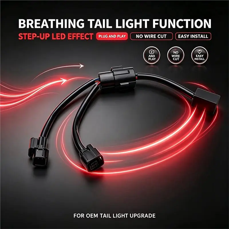 Stop Light Strobe Flashing Module Breathing Mode Controller For Honda X-ADV 350 2025-2026 Motorcycle Taillight Flashing Unit