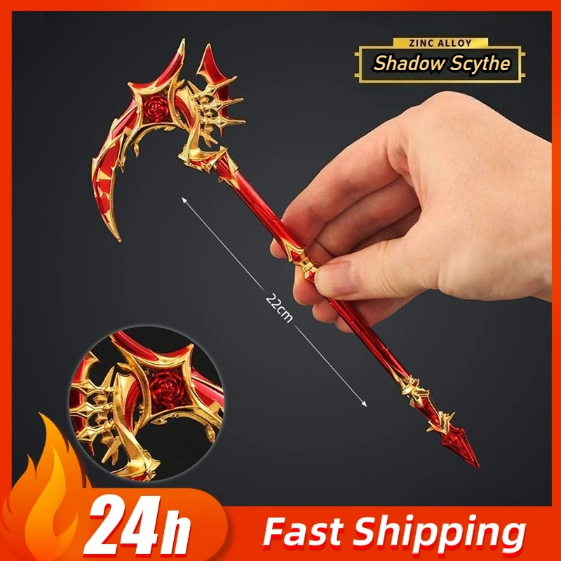 Gunfight Spielperipheriegeräte Schattenbeurteilung Tod Sense Nahkampf Spielzeug Messer Waffen Modell Cosplay Requisiten Desktop Ornament Gamer Geschenke