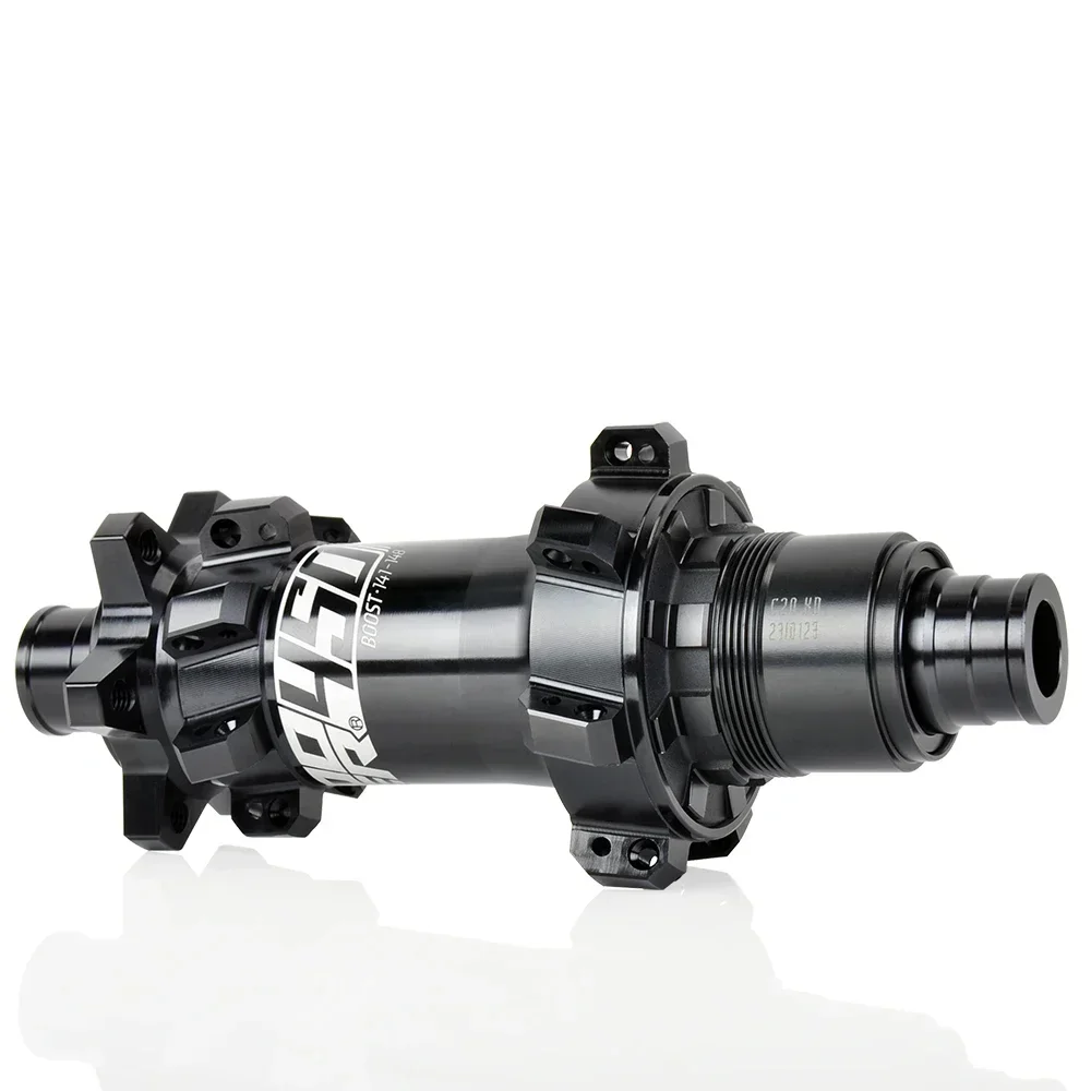 Koozer 450 Boost 120HD CR-MO Stahlachse 28 Löcher Straight Pull 6 Bolzen 5x141 15x110 12x148 HG XD MS 11 12 Speed MTB Fahrradnabe – Detail 21