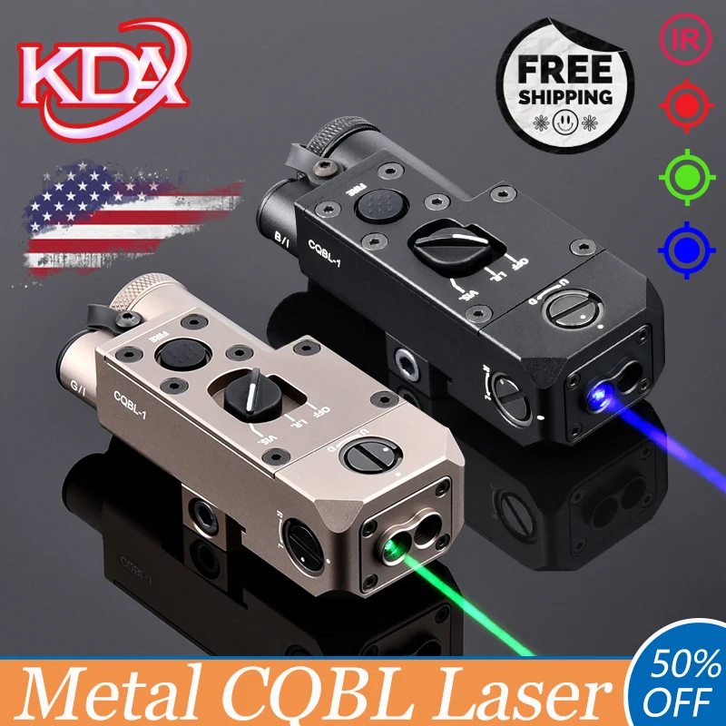 

WADSN All Metal Version CQBL IR Aiming Red Dot Green Blue Indicator M300 M600 Flashlight Scout Light Fit 20mm Picatinny Rail