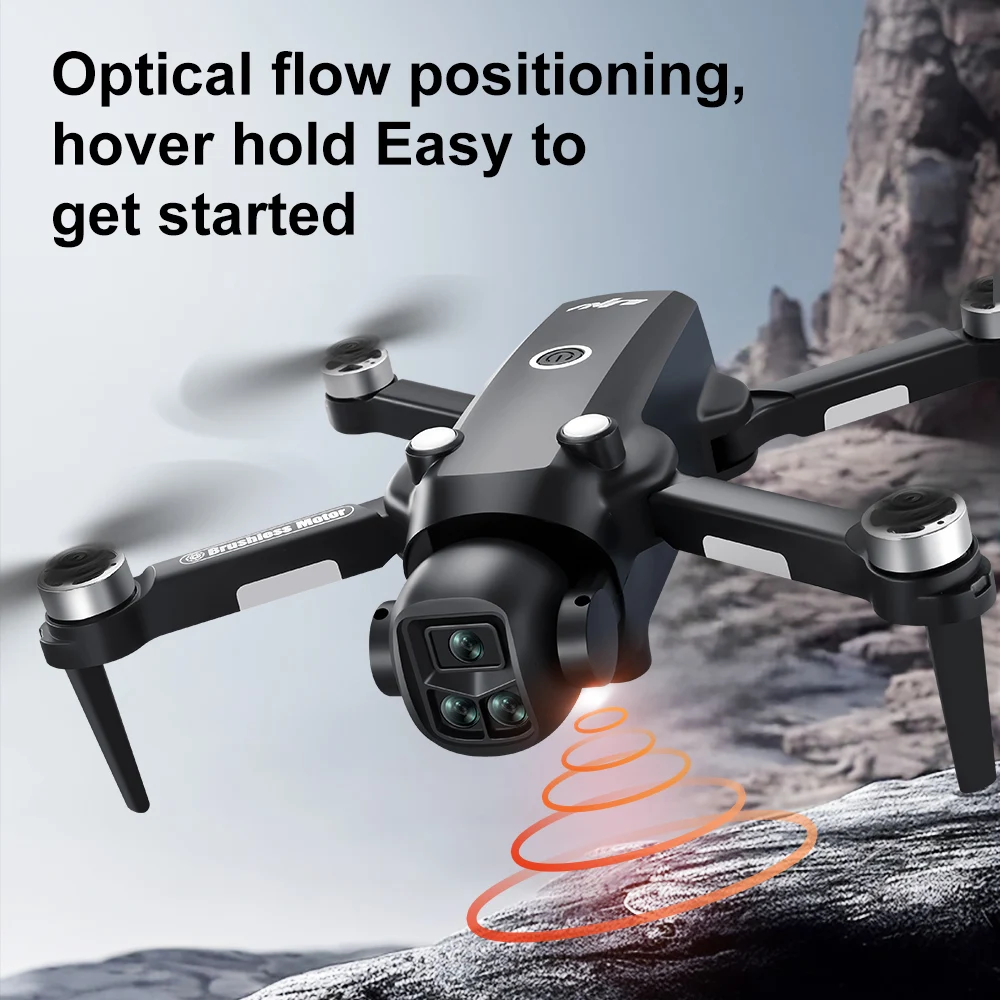 

Drone 4K Professional HD Dual Camera 5G WIFI Brushless Motor FPV Quadcopter Foldable Aerial Photography Drone
