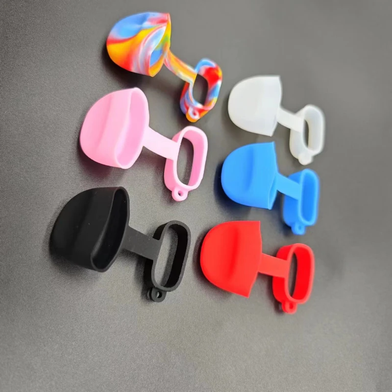 Lanyard O Ring Non-slip Hanging Ring Anti-drop Silicone Rubber Ring Cover Anti Portable Silicone Ring Dust Cover