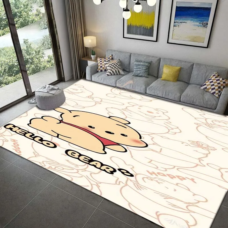 W--Winnie the Pooh ,Carpet Rug for Living Room Bedroom,Kitchen Doormat Bathroom Anti-slip Floor Mat