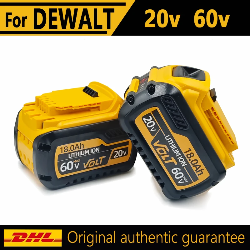 Nuevo para batería de litio Dewalt 20V/20V, batería de litio universal de carga rápida DCB118 DCB115 DCG405 DCF512 DCD805 DCF887