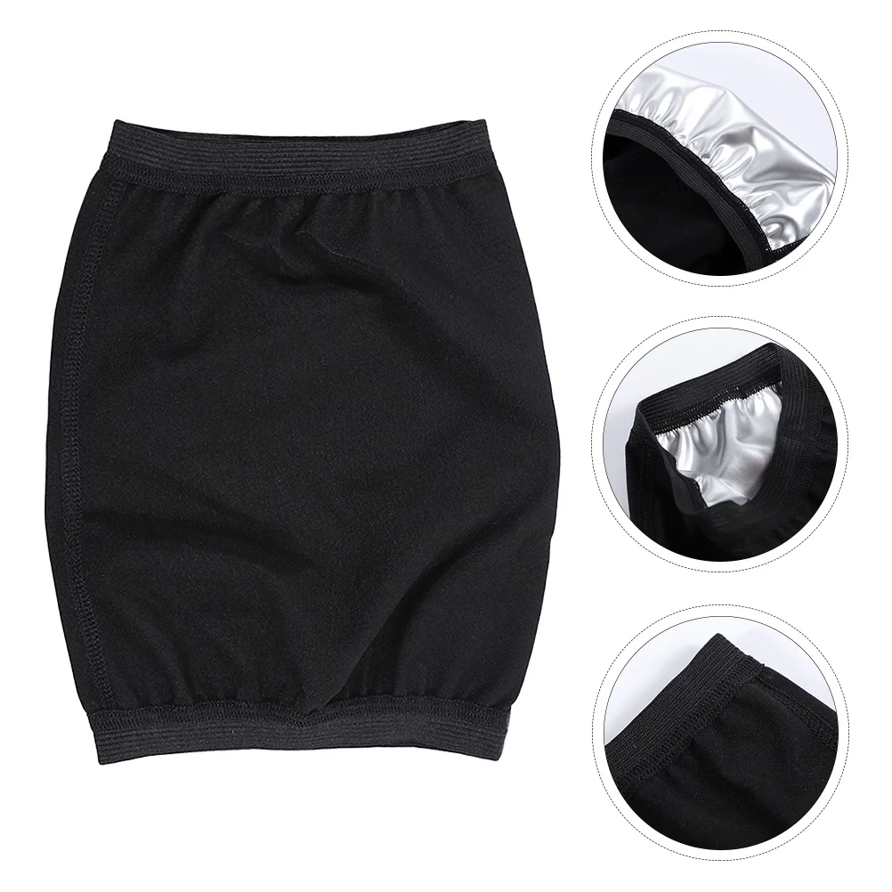 

2pcs Elastic Fat-Burning Arm Bands For Toning Arms Lightweight Support Running Yoga Sports Black Silver Practical Creative Beam