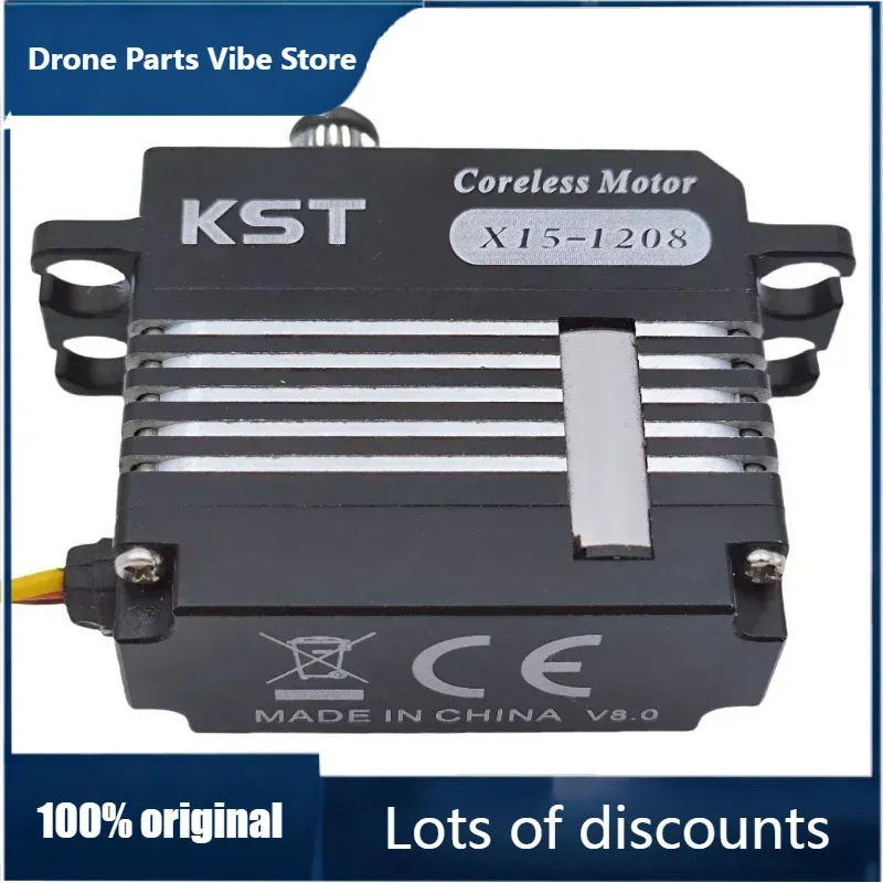 Fy1pcs new KST X15-1208 13.5Kgf.cm 0.07sec High Quality Mini Corelss Circulating High Voltage Servo for RC Helicopter