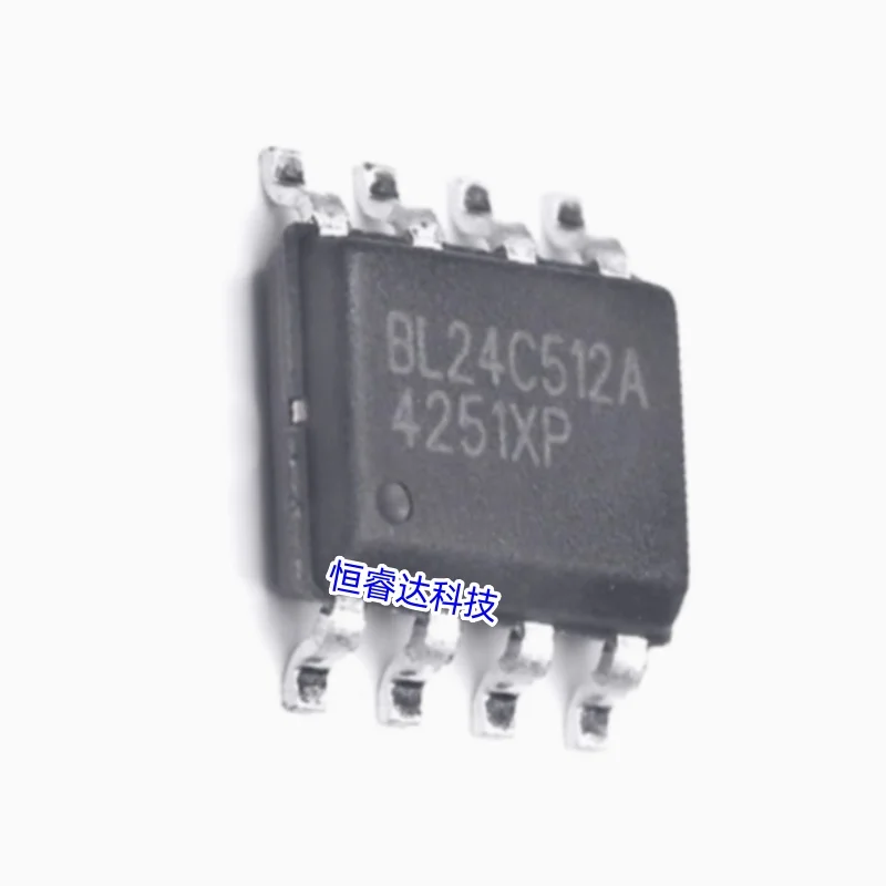 10-100Pcs New Original BL24C512A-PARC BL24C512A SMD SOP-8 genuine 512KB EEPROM memory IC 24C512 IC Chip Wholesale In Stock