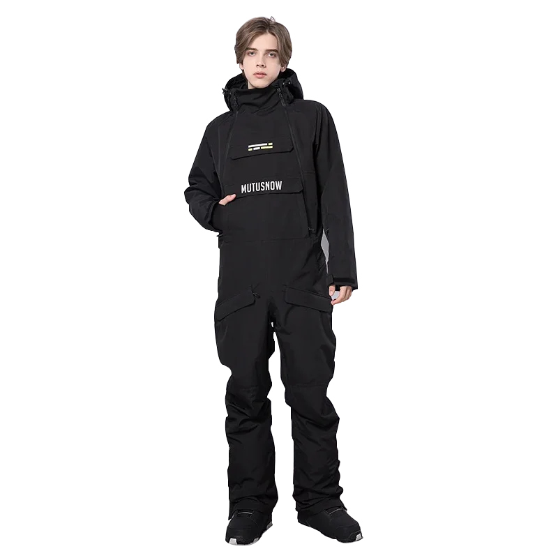 Mountain Sport Men One Piece Snowsuit Outdoor Winter Waterproof Female Ski Jumpsuits Waterproof Warm Woman Snowboard Overalls