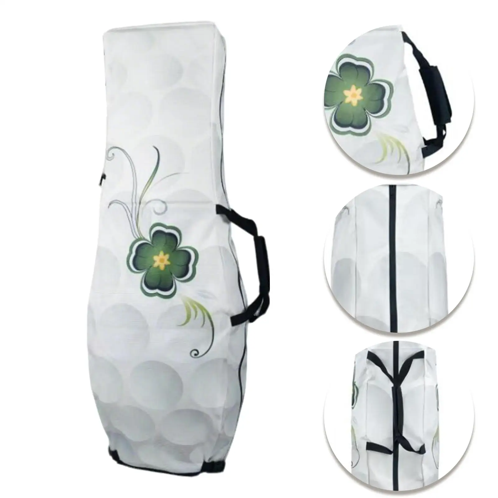 

Portable Golf Travel Bag Thickened Padded Club Case Zip Cover for Men’s Airline Sports Use