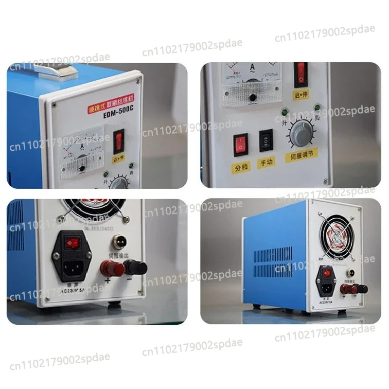 High requency EDM Machine EDM-500C Portable Breaking Tap Electrical Spark Machine Processing Bolts Screws Drill Bits Drill Holes image 2