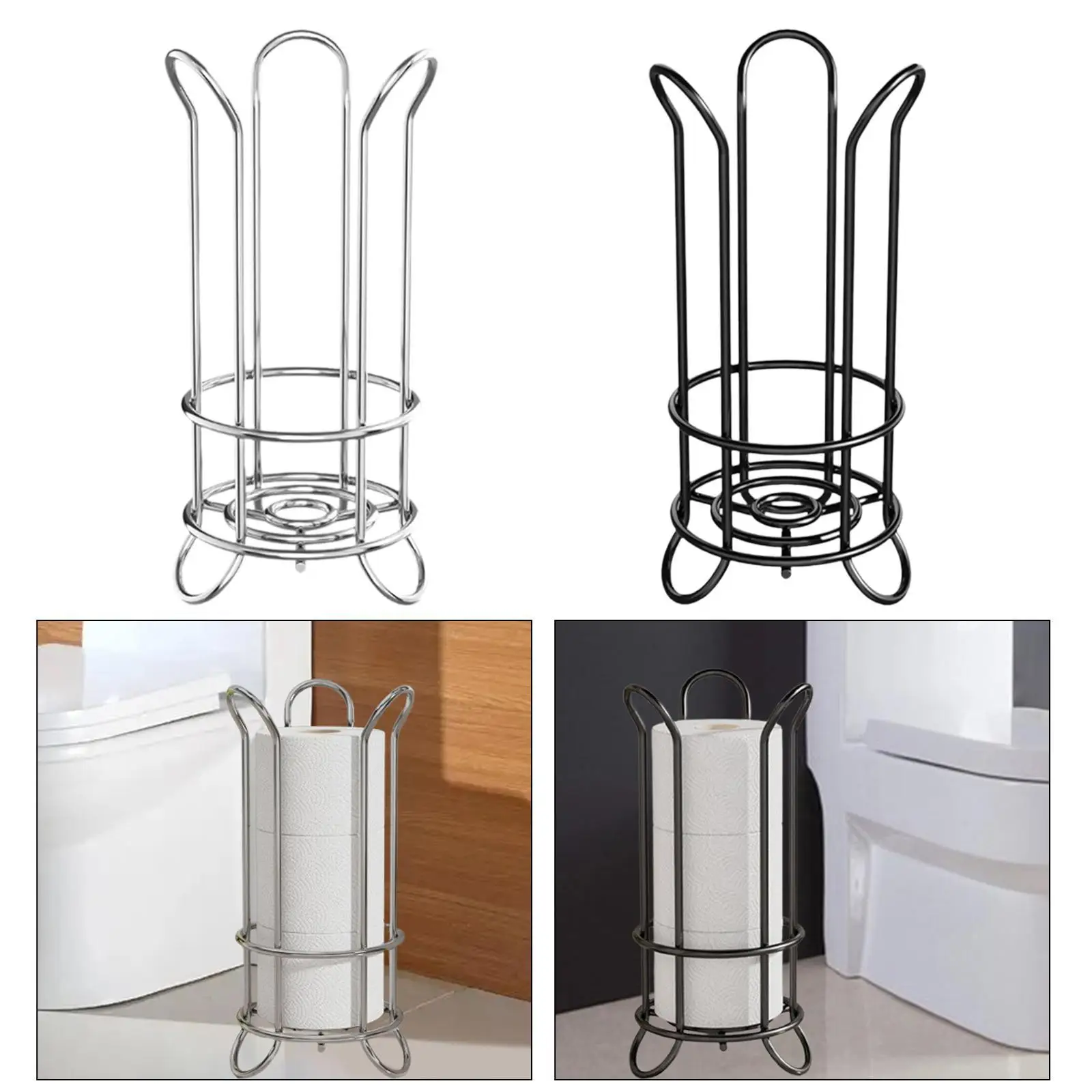 

Компактный держатель для туалетной бумаги, декоративный современный органайзер для салфеток, подставка для туалетной бумаги для ванной комнаты, кухни, сельского дома