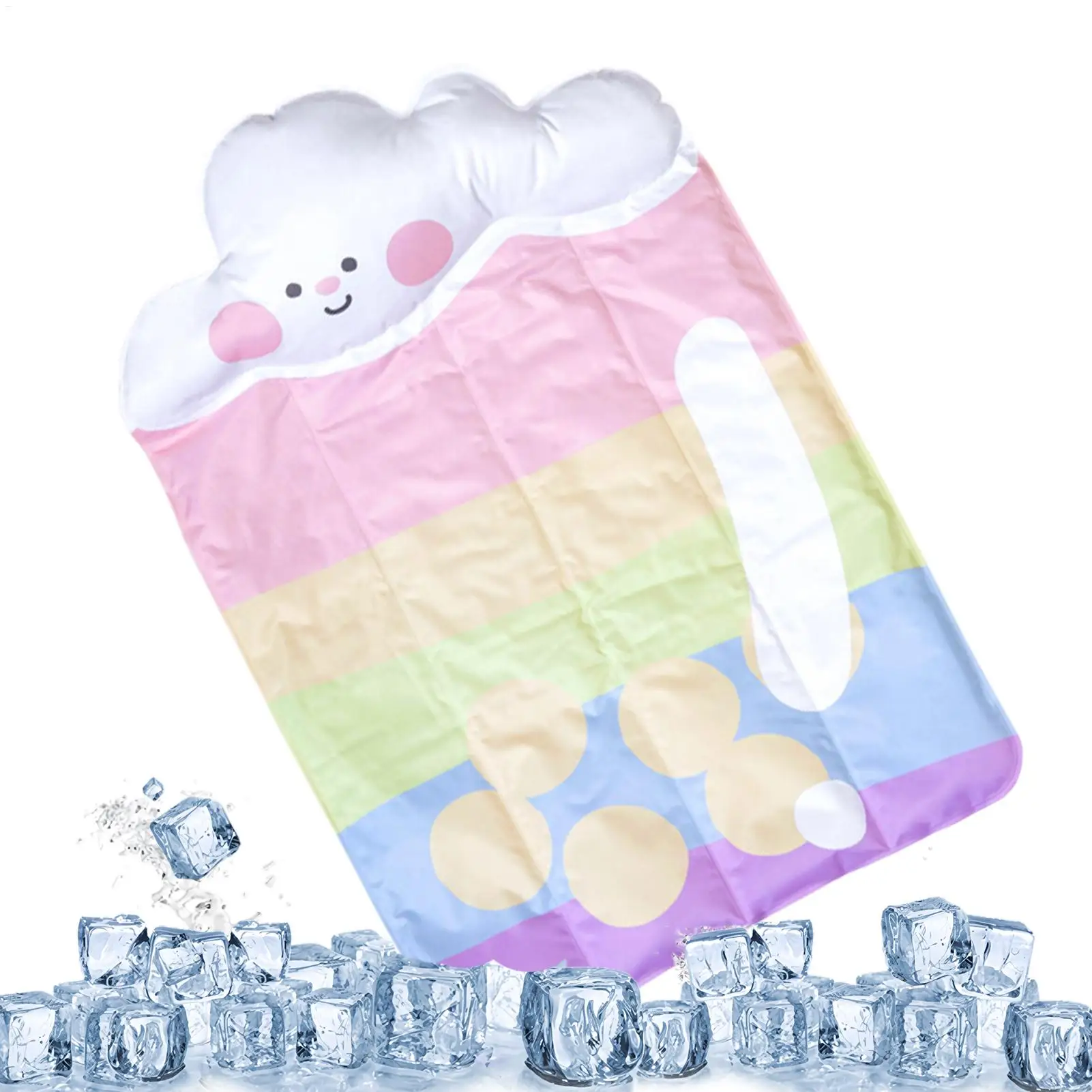 

Dog Cooling Mat Dog Cooling Gel Mat Indoor Small to Large Animals Sleeping Bed Waterproof for Hot Days Sofa Car Seat RV Floor