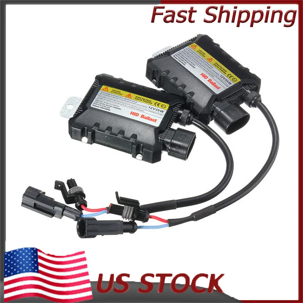 2X Digital 55W HID Ballast Conversion Kit Replacement for Xenon Light US SOCTK