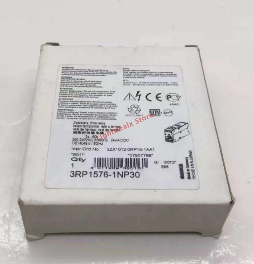 

1PCS Brand 3RP1576-1NP30 3RP1576 1NP30 New Original 3RP15761NP30 Fast Shipping PLC Module In Box