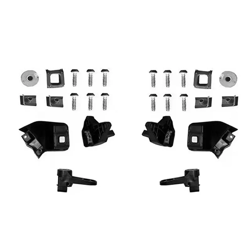 

1Pair Front Headlight RS Bracket Repair Mount Kits For GLS GL ML-Class W166 11-15 A1668200514 A1668200614-ABQA