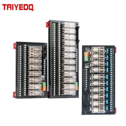 4/8/10/12/16 Way Relay Module Control Board 12V 24V PLC Intermediate Relay Module 220V NPN/PNP Universal