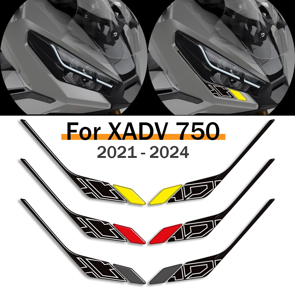 

3D Stickers Motorcycle Tank Pad Wheel Decals Body Fender Shell Windshield Set For Honda X-ADV XADV X ADV 750 2021 2022 2023 2024