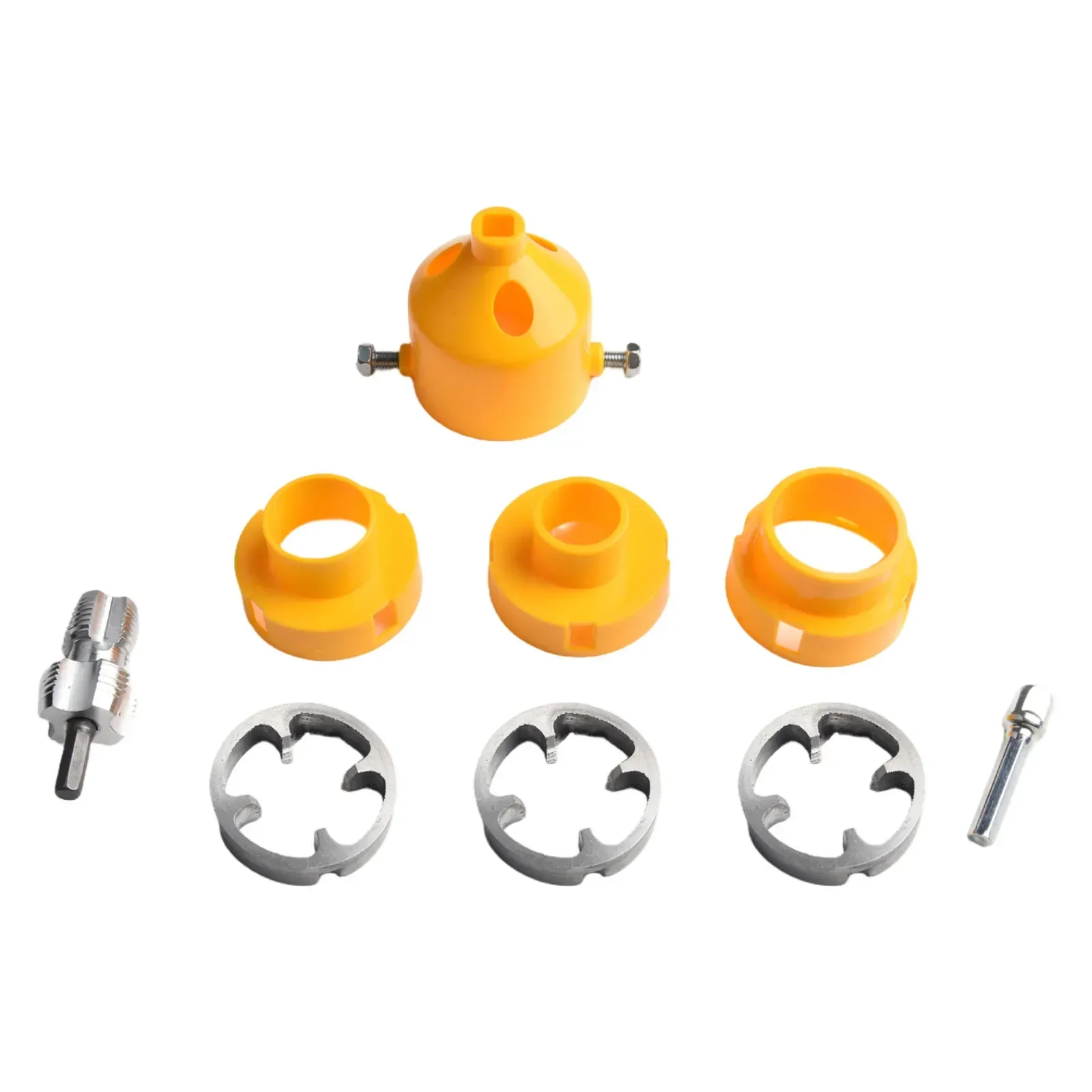 

Versatile PVC Pipe Threader Kit: 4-Point & 6-Point Compatible Tool For Easy For Power Tools Drill Bits Accessory In Stock