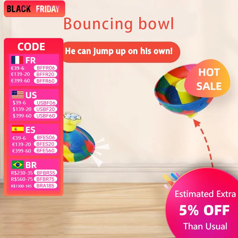 Bounce Bowl Creative Outdoor Sports Children's Decompression Toys Sports Camouflage Elastic Ball Throwing Rebound