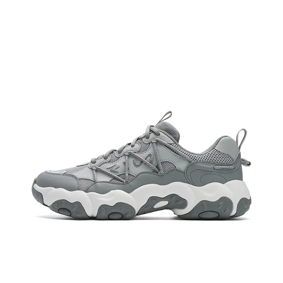 FILA FLUID 6 Abrasion Resistant Slip Resistant Low top Running Shoes Men's Gray F12M532105FOA