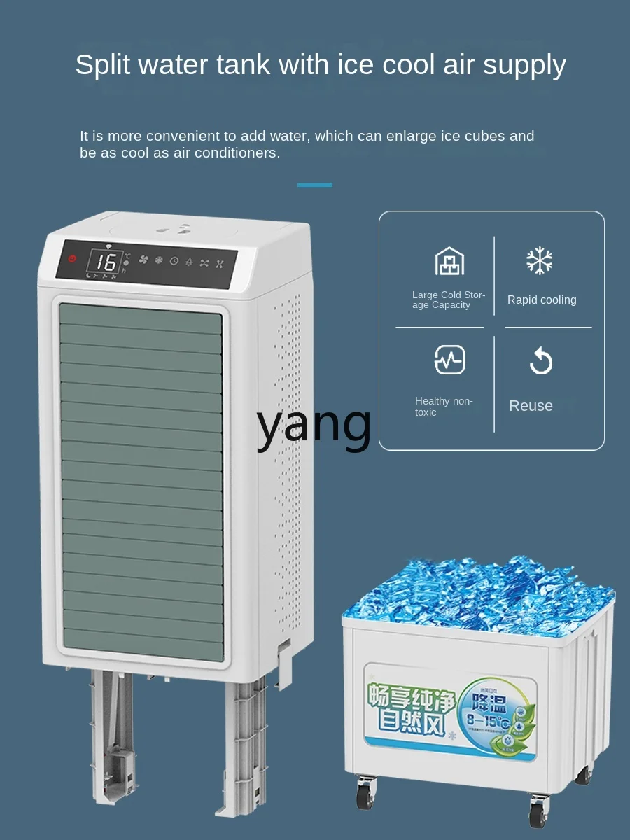 Ventilatore Refrigerante Domestico CX, Condizionatore d'Aria Raffreddato ad Acqua per Grandi Ristoranti, Raffreddatore d'Aria per Uso Commerciale