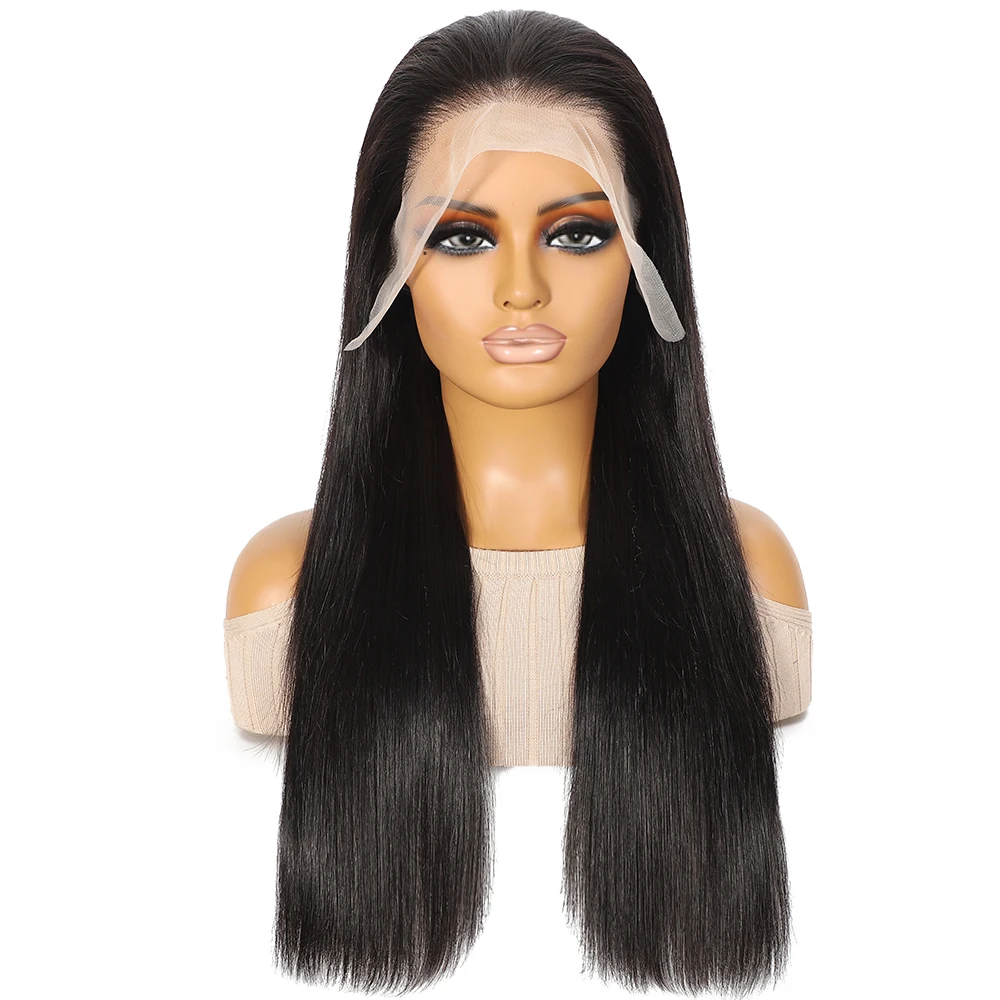 

Double Drawn Straight Human Hair Wigs For Women 13x4 HD Lace Frontal Straight Wigs Human Hair 4x4 Lace Closure Wigs