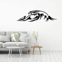 Sea Wave Metal Wall Art Metal Wall Home Decor Rust-Free Decoration Piece Hanging Wall Art Iron Art, Wall decoration