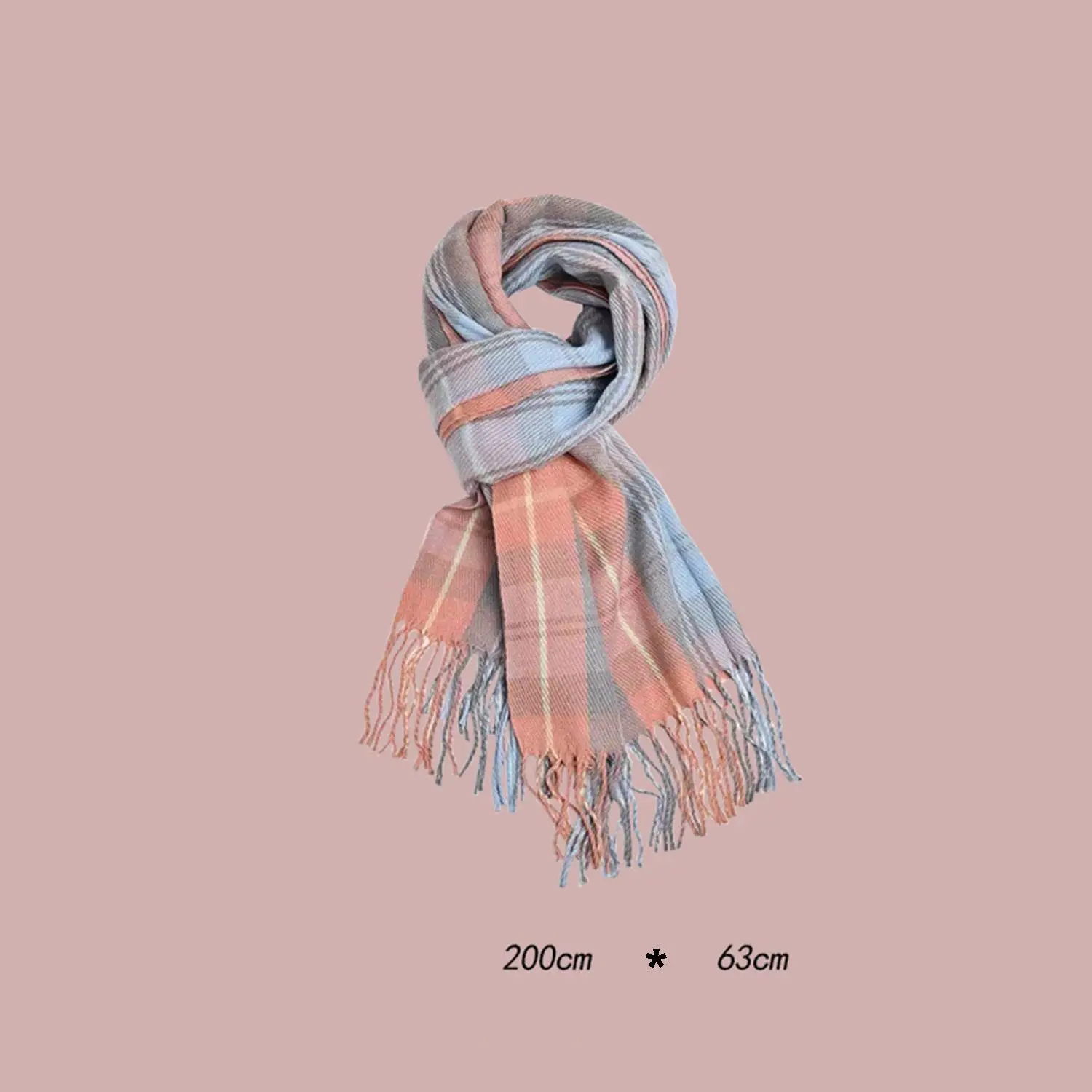 Winter Trendy Dopamine Scarf Extra Warm, Fashionable & Versatile Premium Scarf Wrap